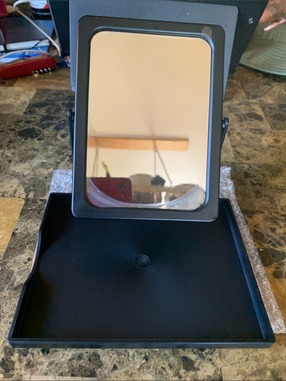 Mary Kay Makeup Mirror and Tray. Foldable. New.